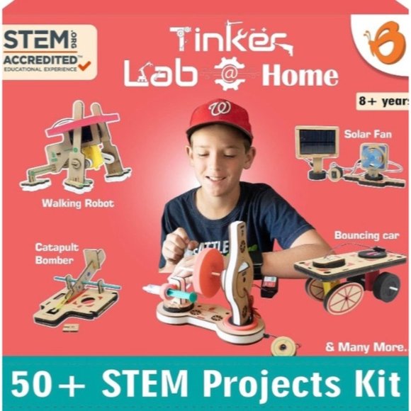 ButterflyEdufields 50+ STEM Projects for Kids Ages 8-12 | DIY Science Experiment - Picture 1 of 7